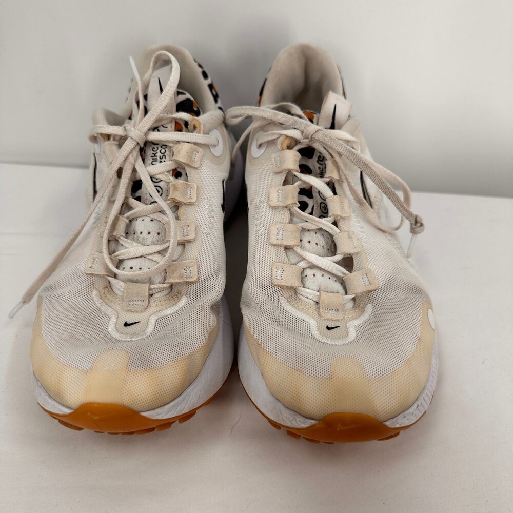 Nike React Escape Run White Leopard Sneakers Size… - image 5